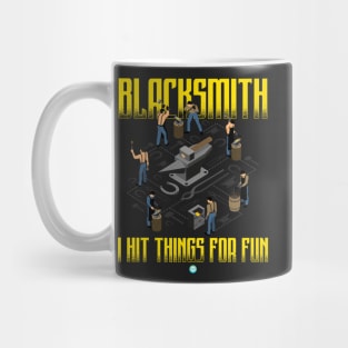 funny Blacksmith Gift Mug